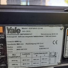 Yale GDP 30 VX * Dieselstapler