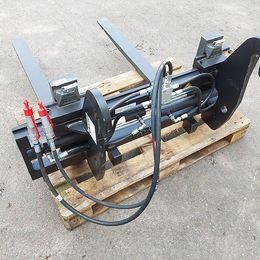 Weidemann Palettengabel mit hydr. verstellbaren Zinken
