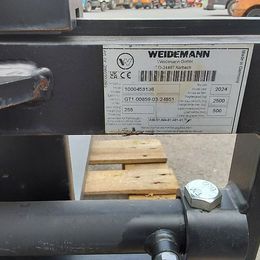 Weidemann Palettengabel mit hydr. verstellbaren Zinken