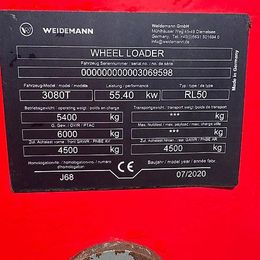 Weidemann 3080 T STAGE 5