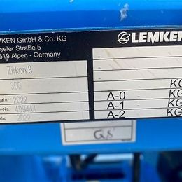 Lemken Lemken Kreiselegge ZIRKON 8/300