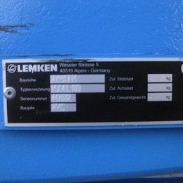 Lemken Lemken Pflug JUWEL 7M VT 4 L100