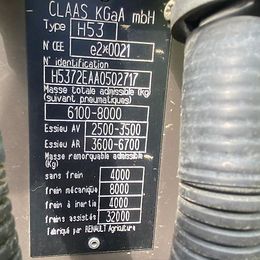 Claas Ares 577 ATZ