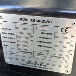HC (Hangcha) CPD25-XD4-SI26 * 4-Rad Elektrostapler