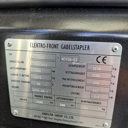 HC (Hangcha) CPDS15-XCY2G-SI * 3-Rad Elektrostapler