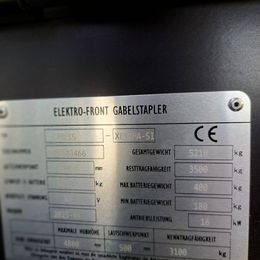 HC (Hangcha) CPD35-XEY2H-SI * 4-Rad Elektrostapler