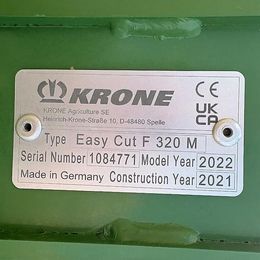Krone Frontmähwerk Easy Cut F 320 M