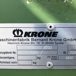 Krone X- Disc 6200