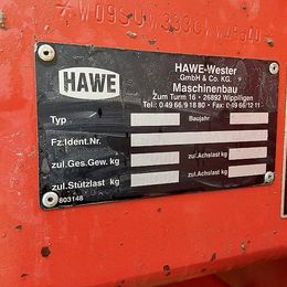 Überladewagen: Hawe SUW 5000 gebraucht Hawe SUW 5000