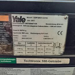 Yale GDP 30 VX * Dieselstapler