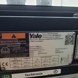 Yale GDP 35 VX * Dieselstapler