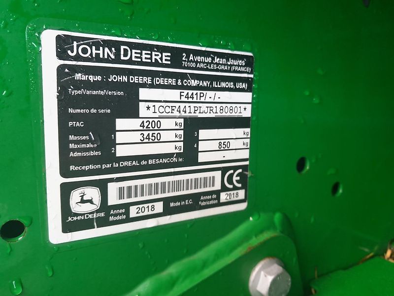 Pressen: John Deere F441P gebraucht John Deere F441P