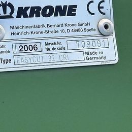 Krone EASY CUT 32 CRI