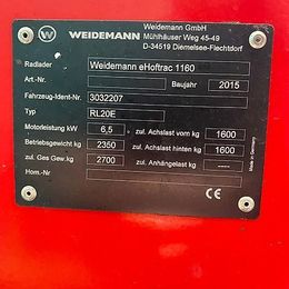 Weidemann 1160 E