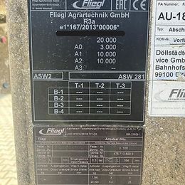 Fliegl Abschiebewagen Gigant ASW 281