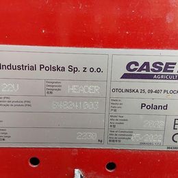 Case IH Axial-Flow 6150 inkl. 6,70 m Schneidwerk und Wagen