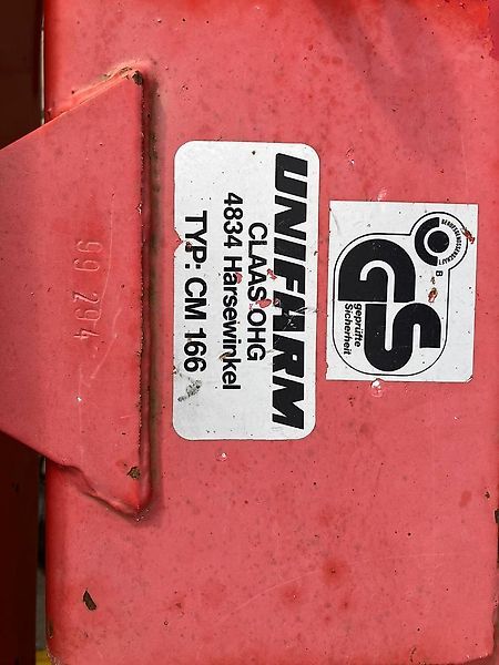 Mähwerke: Claas Unifarm CM 166 gebraucht Claas Unifarm CM 166