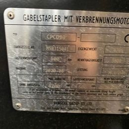 Dieselstapler HC (Hangcha) CPCD30 gebraucht HC (Hangcha) CPCD30 * Dieselstapler