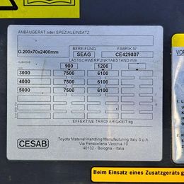 Cesab B 880 H2 * 4-Rad Elektrostapler