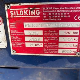 Siloking Siloking TrailedLine Classic Compact 14 m³
