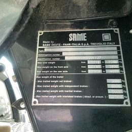 SAME EXPLORER 110 Deutz-Fahr Agrofarm