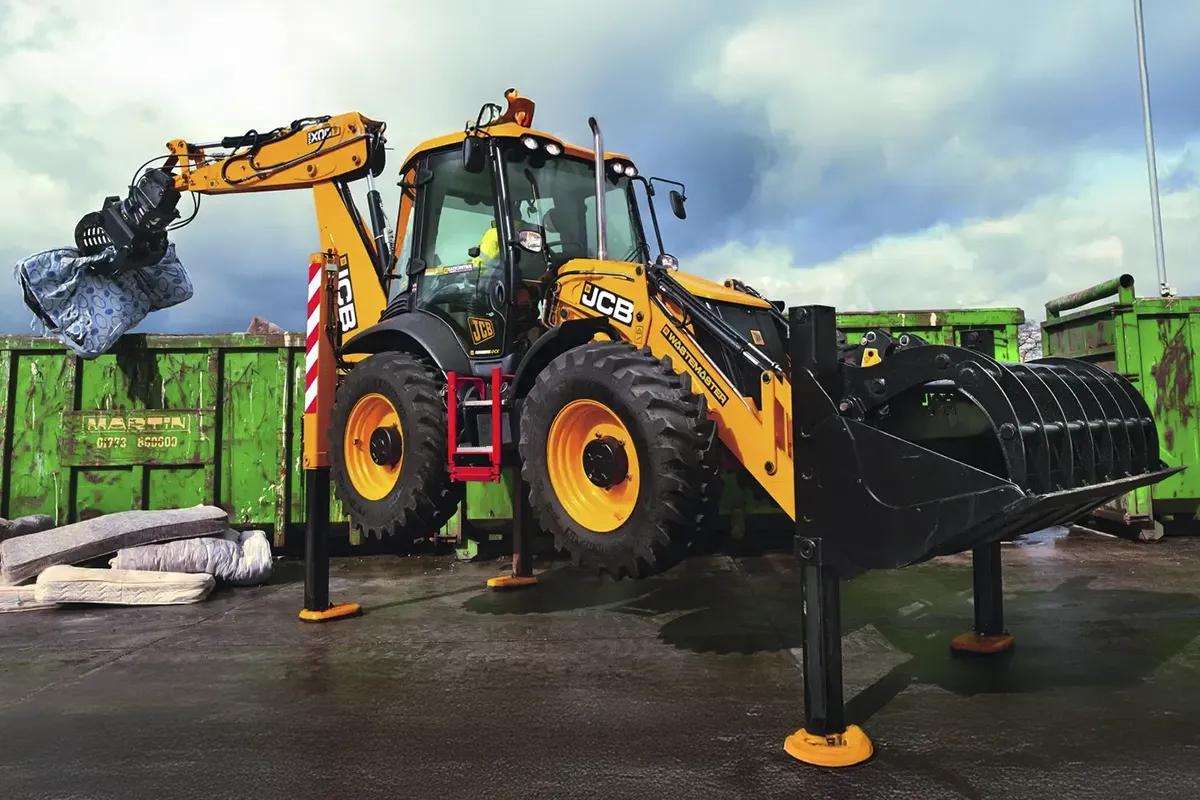 JCB Baggerlader 5CX Wastemaster JCB 5CX Wastemaster