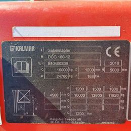 Kalmar DCG160-12 * Dieselstapler