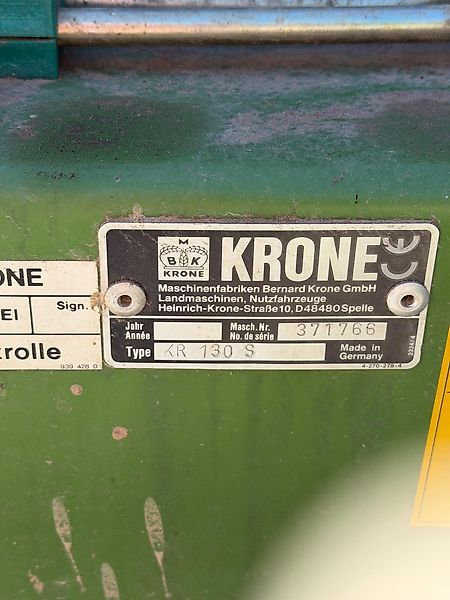 Pressen: Krone KR 130 S gebraucht Krone KR 130 S