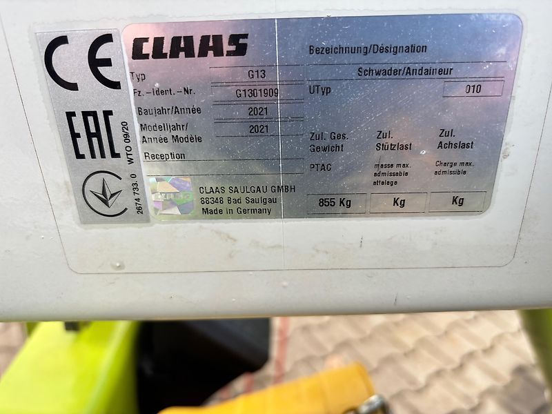 Schwader: Claas Liner 500 gebraucht Claas Liner 500