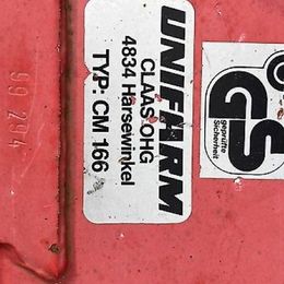 Mähwerke: Claas Unifarm CM 166 gebraucht Claas Unifarm CM 166