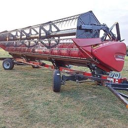 Mähdrescher: Case IH Axial-Flow 6150 inkl. Schneidwerk 7,62 m und Wagen gebraucht Case IH Axial-Flow 6150 inkl. Schneidwerk 7,62 m und Wagen