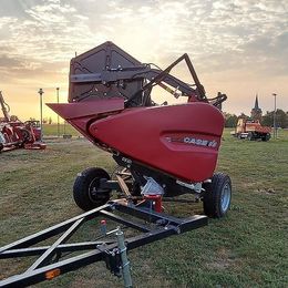 Mähdrescher: Case IH Axial-Flow 6150 inkl. Schneidwerk 7,62 m und Wagen gebraucht Case IH Axial-Flow 6150 inkl. Schneidwerk 7,62 m und Wagen