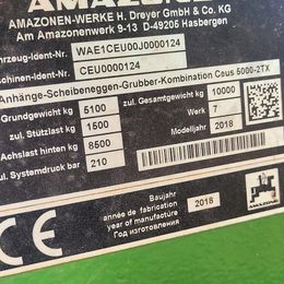 Amazone Ceus 5000-2TX