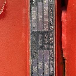 Mulcher: Dücker Dücker Seitenmäher USM18 gebraucht Dücker Dücker Seitenmäher USM18