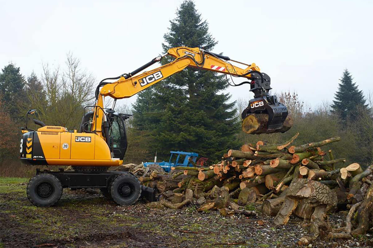 JCB Mobilbagger JS145W JCB JS145W