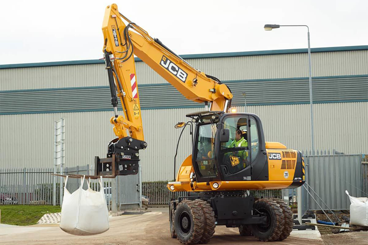 JCB Mobilbagger JS145W JCB JS145W