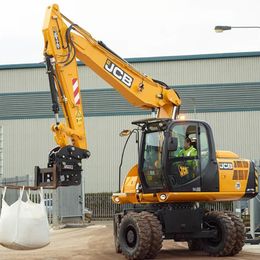 JCB Mobilbagger JS145W JCB JS145W