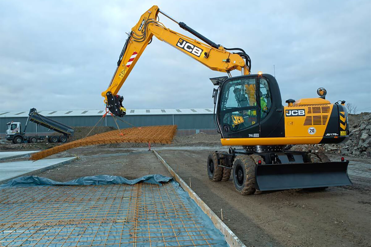 JCB Mobilbagger JS145W JCB JS145W