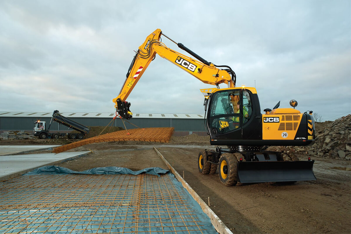 JCB Mobilbagger JS175W JCB JS175W