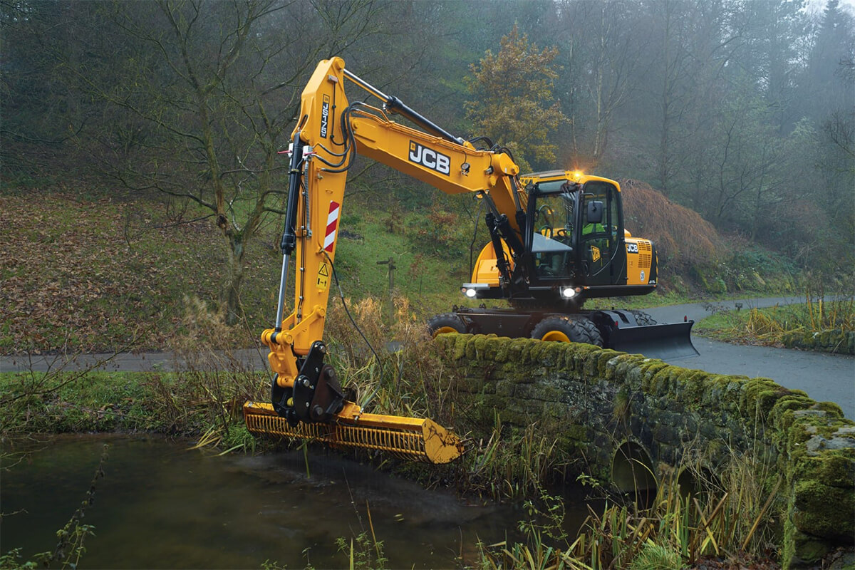 JCB Mobilbagger JS175W JCB JS175W