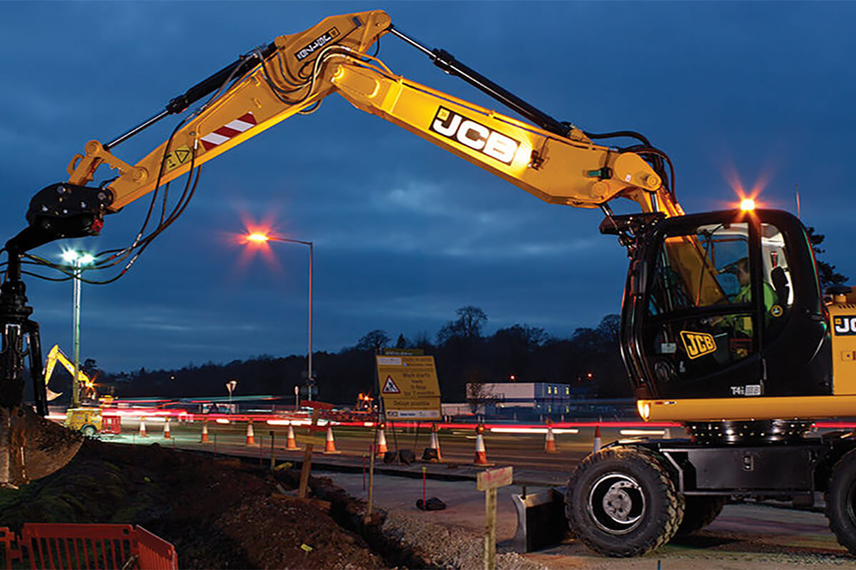 JCB Mobilbagger JS175W JCB JS175W