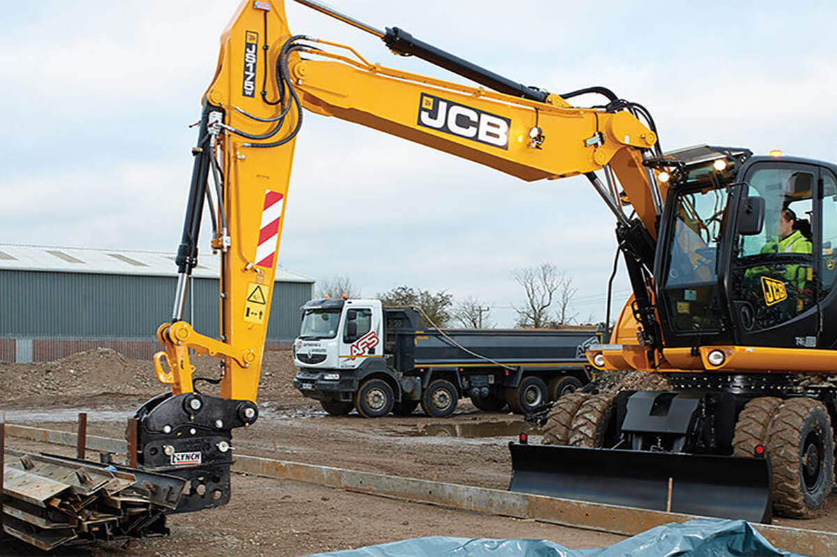 JCB Mobilbagger JS175W JCB JS175W