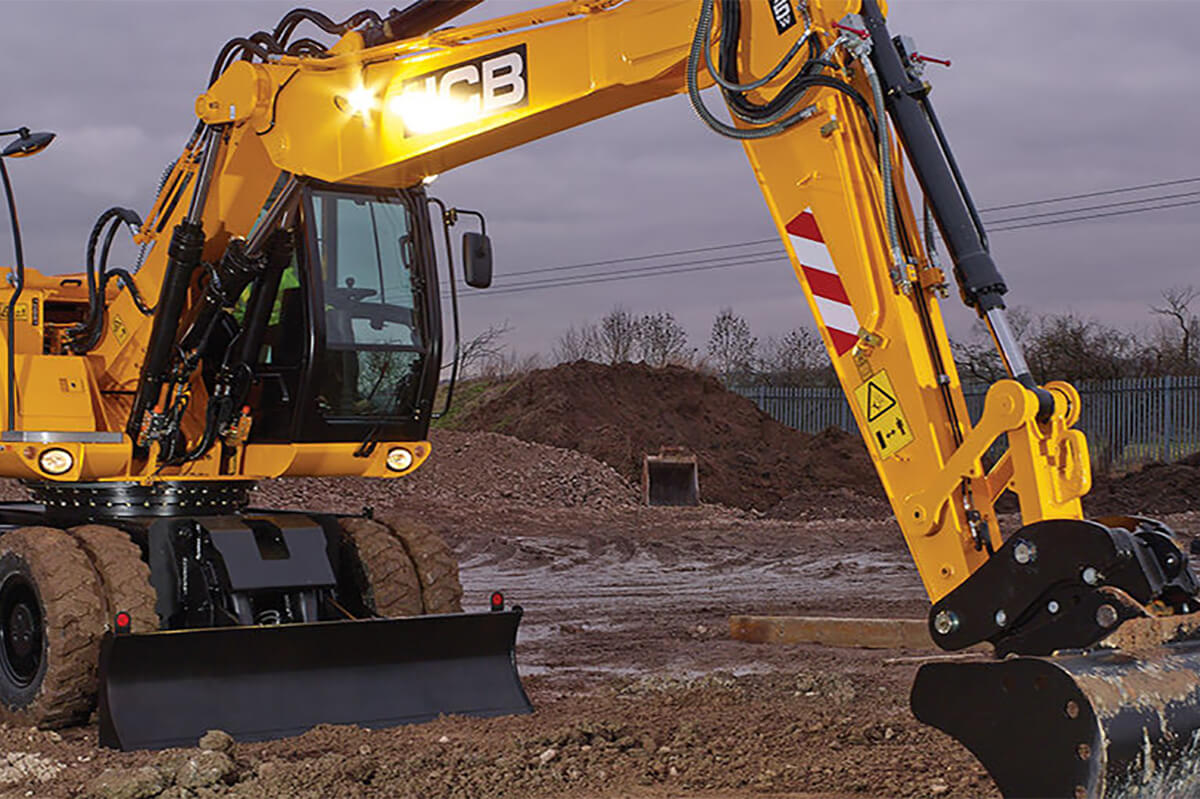 JCB Mobilbagger JS175W JCB JS175W