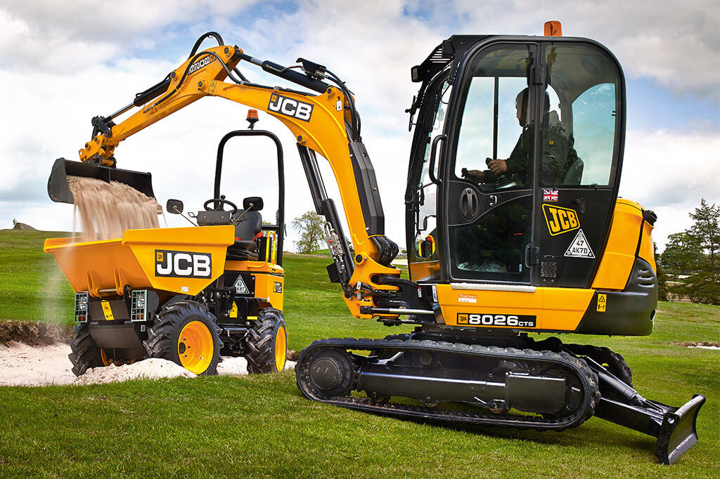 JCB Muldenkipper 1T-2HT JCB 1T-2HT