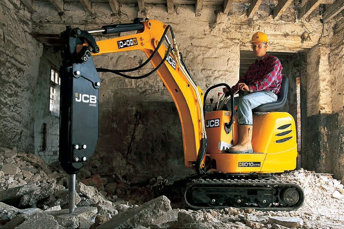 JCB Minibagger 8008E CTS JCB 8008E CTS
